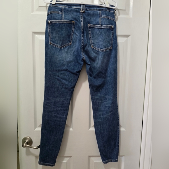Pilcro and the Letterpress by Anthropologie Yoked front skinny jeans size 29 - Picture 3 of 10